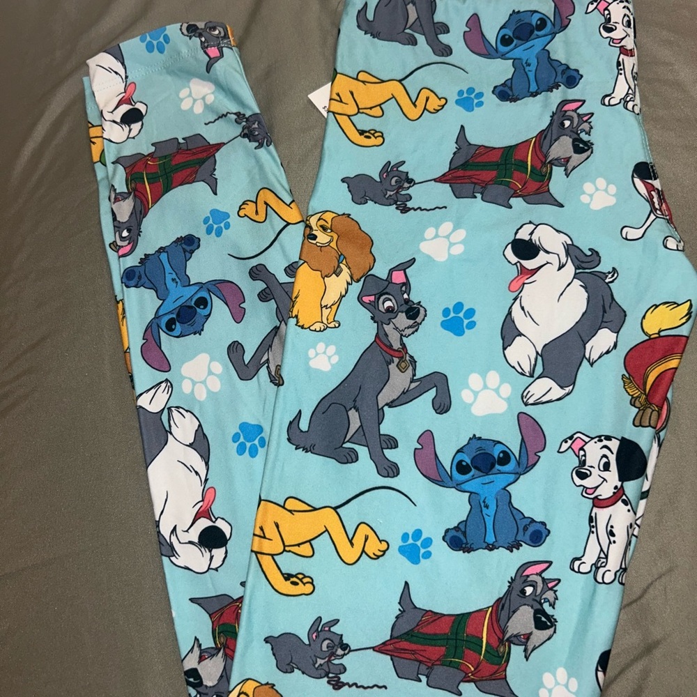 Disney Character Print Dog Leggings